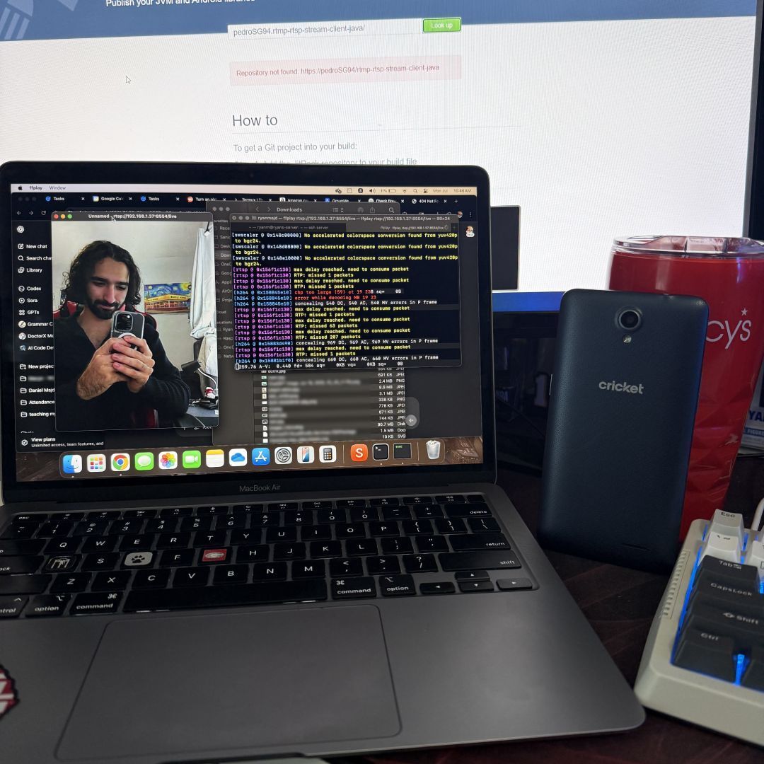 Screenshot of LocalCam